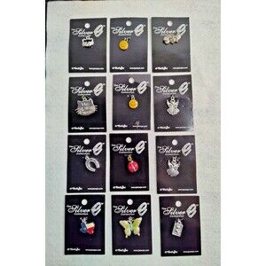 Delight Silver Collection Charms Lot 12pc Angel Texas Butterfly Horseshoe New